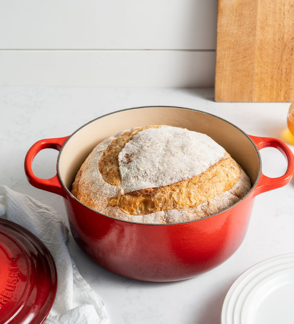 No-Knead Casserole Bread